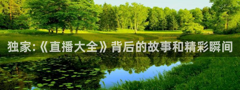 柠檬直播体育篮球：独家:《直播大全》背后的故事和精彩瞬间